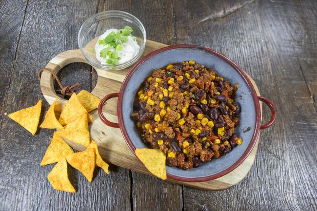 Chili con carne mit Wildhack