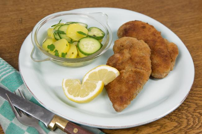 Schnitzel aus der Fasanenbrust