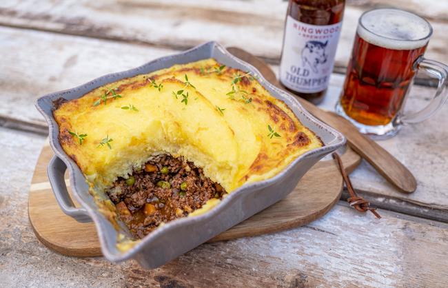 Shepherd´s Pie mit Wildschweinhack