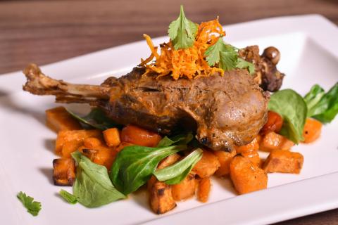 Nutriakeule mit Süßkartoffeln (Quelle: Kapuhs/DJV)