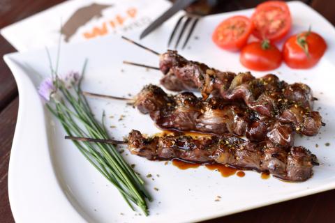 Grillfackel vom Rehwild (Quelle: Kapuhs/DJV)