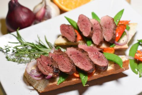 gegrillte Stockentenbrust (Quelle: Kapuhs/DJV)