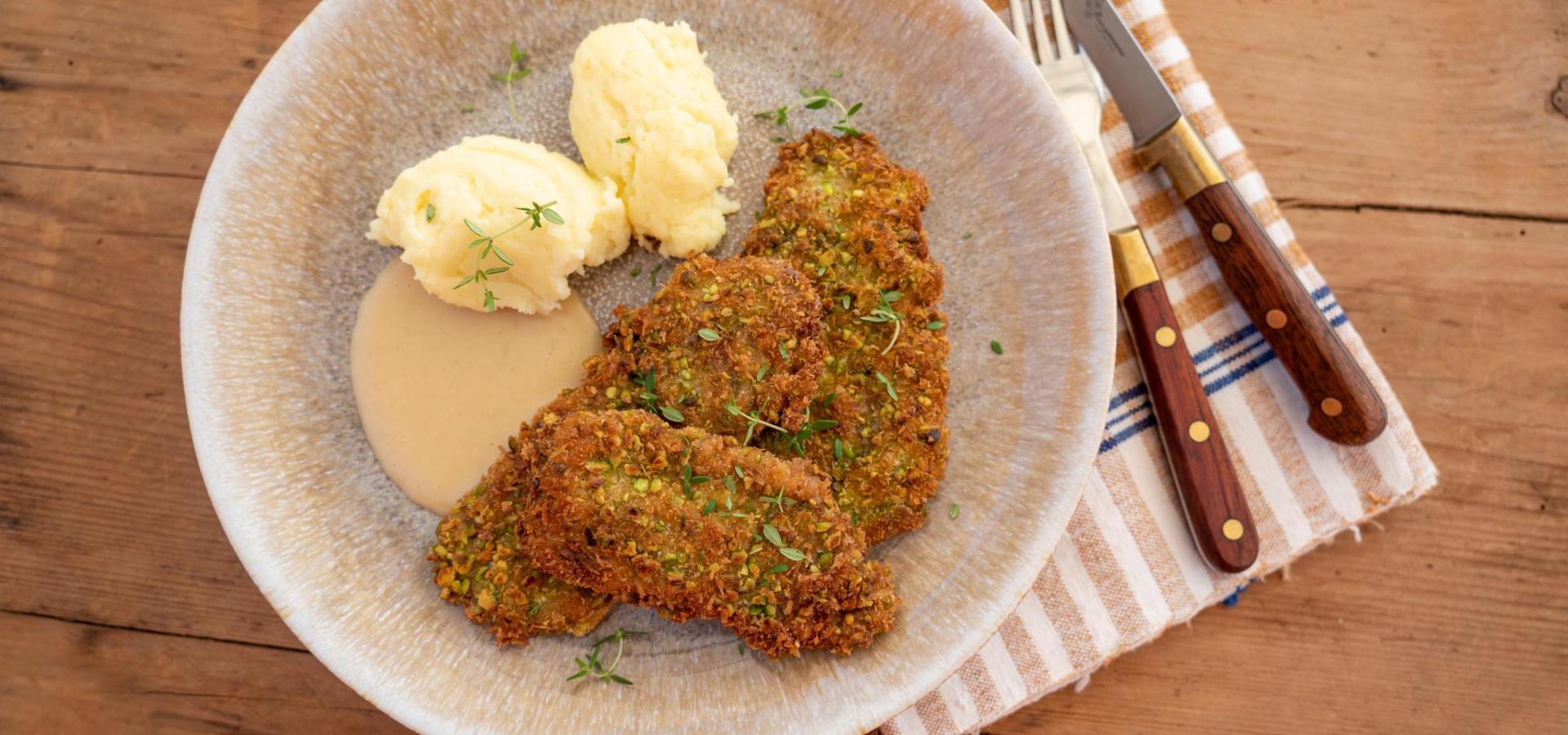 Gefüllte Rehschnitzel Mit Zimtapfel In Wacholdersauce — Rezepte Suchen