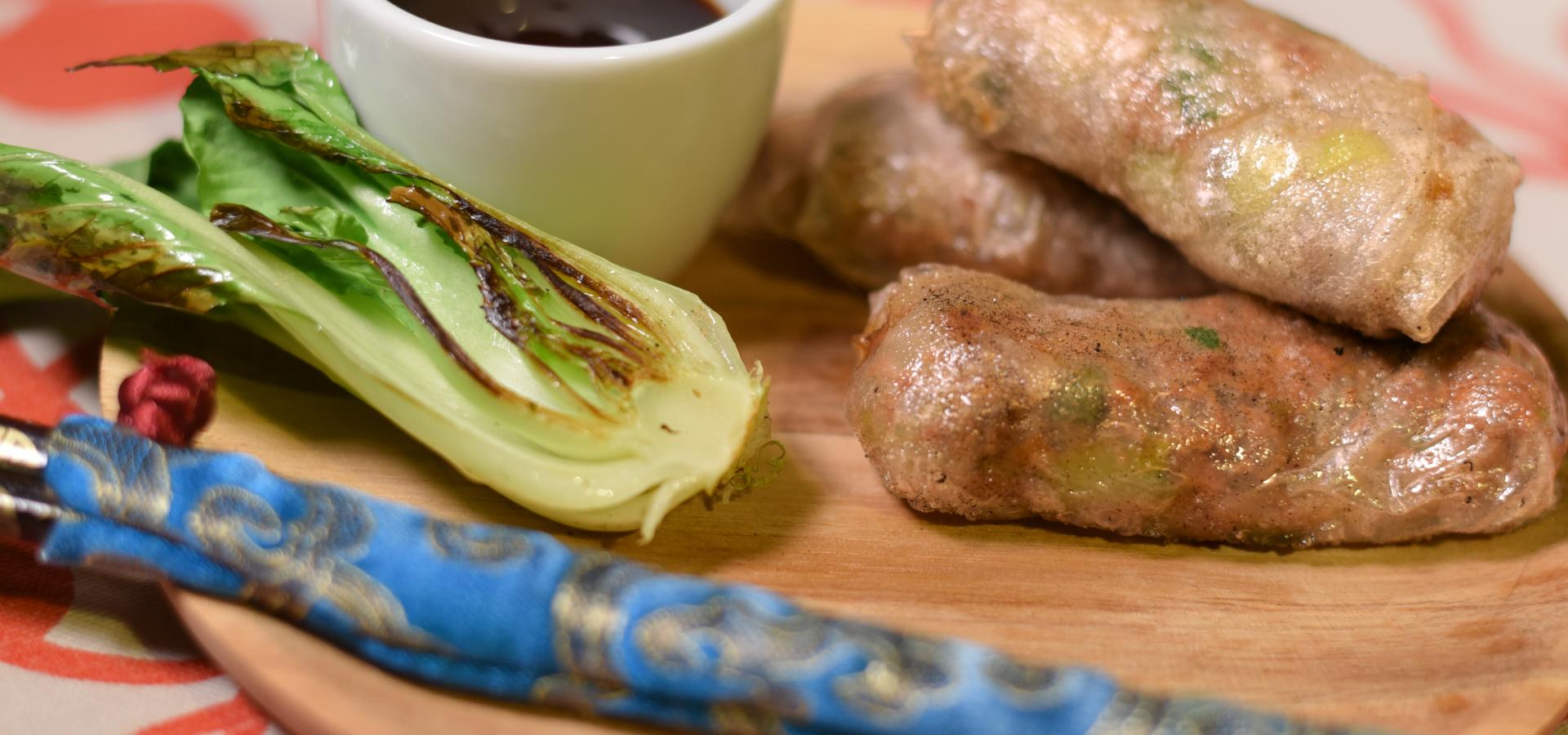 Asiatische Frühlingsrollen mit Reh-Hack | Deutscher Jagdverband