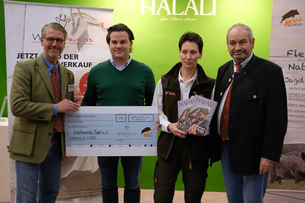 So Schmeckt Jagd 4 500 Euro Fur Die Dortmunder Tafel Wild Auf Wild