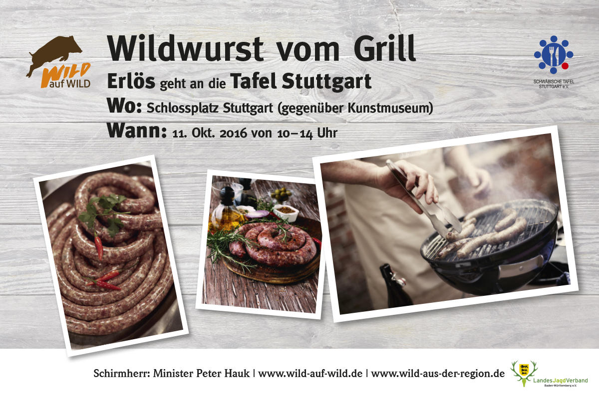 Grillen Fur Einen Guten Zweck Wilder Genuss In Stuttgart Wild